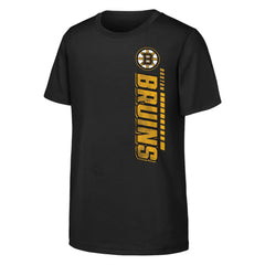 Boston Bruins Youth Atmosphere T-Shirt - Black - NHL