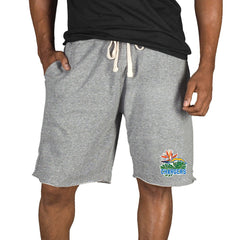 Los Angeles Chargers Concepts Sport Mainstream Tri-Blend Shorts Gray | NFL