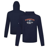 Edmonton Oilers Levelwear Anthem Ice Wall Pullover Hoodie - Navy - NHL