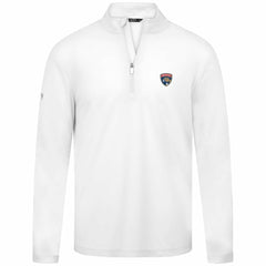 Florida Panthers Levelwear Heron Insignia Core Quarter-Zip Jacket - White - NHL