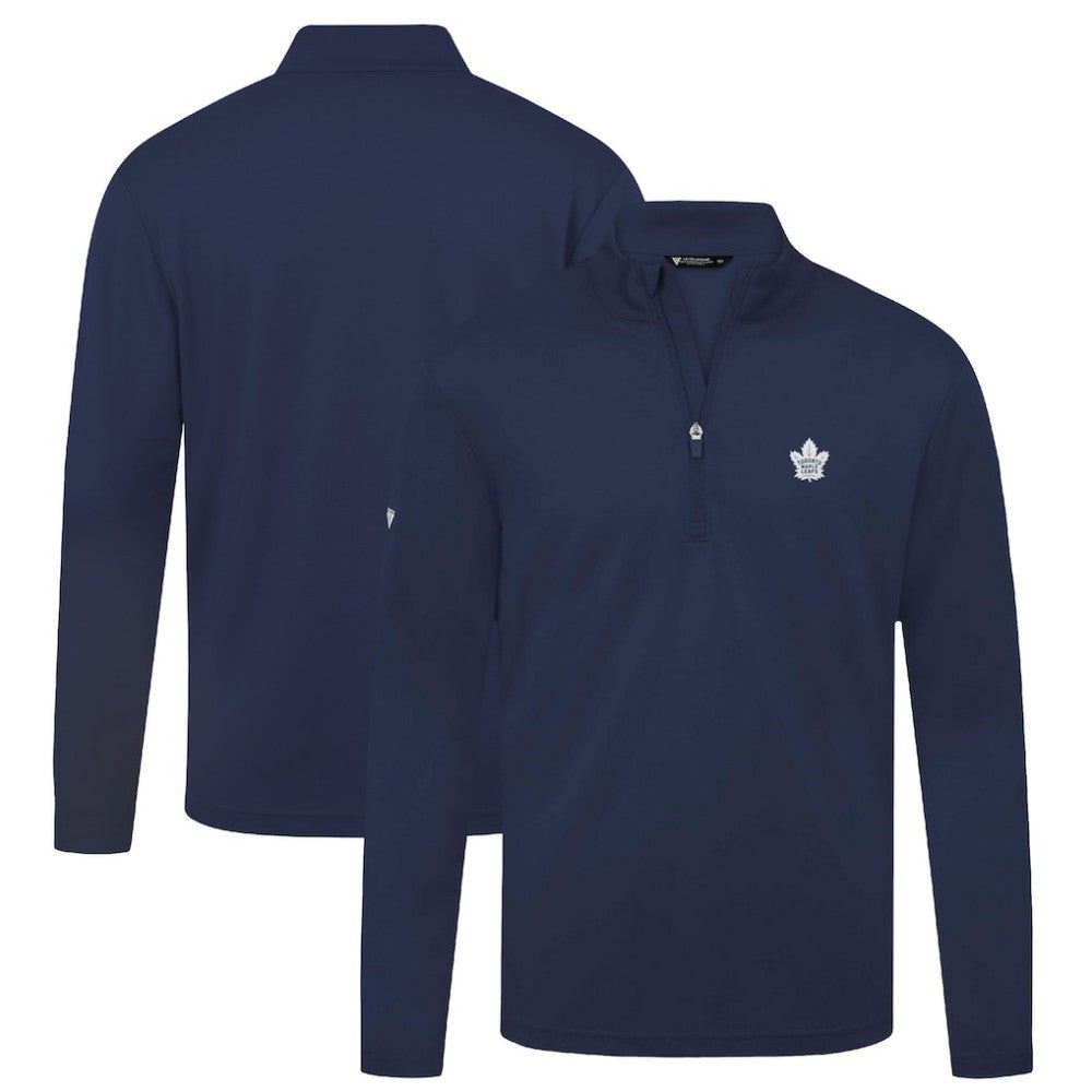 Toronto Maple Leafs Levelwear Heron Insignia Core Quarter-Zip Jacket - Navy - NHL