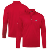 Montreal Canadiens Levelwear Heron Insignia Core Quarter-Zip Jacket - Red - NHL