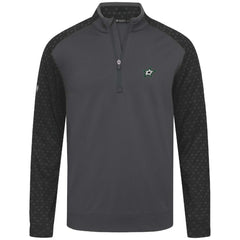 Dallas Stars Levelwear Aztec Insignia Core Quarter-Zip Pullover Top - Charcoal - NHL