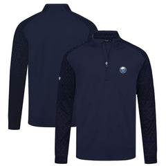 Buffalo Sabres Levelwear Aztec Insignia Core Quarter-Zip Pullover Top - Navy - NHL