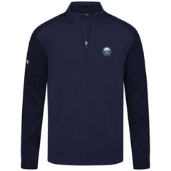 Buffalo Sabres Levelwear Aztec Insignia Core Quarter-Zip Pullover Top - Navy - NHL