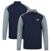 Winnipeg Jets Levelwear Bayou Insignia Core Quarter-Zip Pullover Top - Navy - NHL