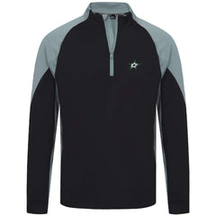Dallas Stars Levelwear Cadet Insignia Core Quarter-Zip Pullover Top - Black - NHL