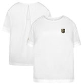 Vegas Golden Knights Levelwear Women's Tulip Primary Logo T-Shirt - White - NHL