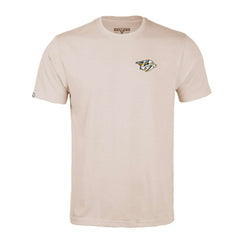 Nashville Predators Levelwear Richmond Stained Glass T-Shirt - Khaki - NHL