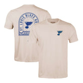 St. Louis Blues Levelwear Richmond Stained Glass T-Shirt - Khaki - NHL