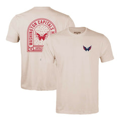 Washington Capitals Levelwear Richmond Stained Glass T-Shirt - Khaki - NHL