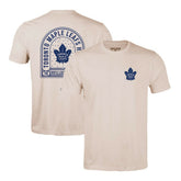 Toronto Maple Leafs Levelwear Richmond Stained Glass T-Shirt - Khaki - NHL