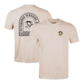 Pittsburgh Penguins Levelwear Richmond Stained Glass T-Shirt - Khaki - NHL