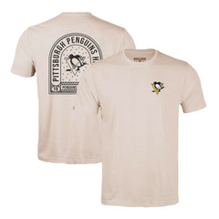 Pittsburgh Penguins Levelwear Richmond Stained Glass T-Shirt - Khaki - NHL