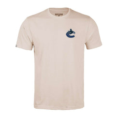 Vancouver Canucks Levelwear Richmond Stained Glass T-Shirt - Khaki - NHL
