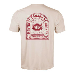 Montreal Canadiens Levelwear Richmond Stained Glass T-Shirt - Khaki - NHL