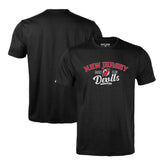 New Jersey Devils Levelwear Richmond Ice Wall T-Shirt - Black - NHL