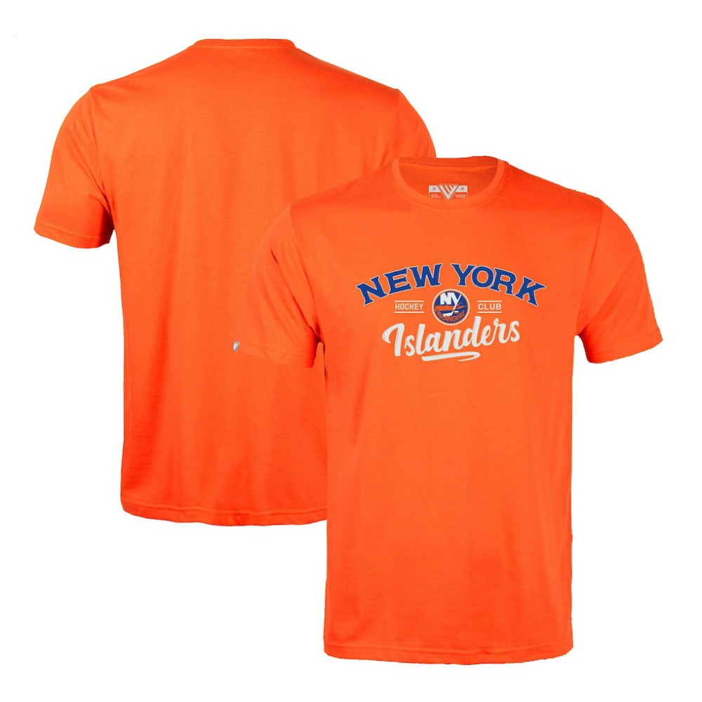 New York Islanders Levelwear Richmond Ice Wall T-Shirt - Orange - NHL