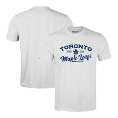 Toronto Maple Leafs Levelwear Richmond Ice Wall T-Shirt - White - NHL