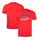 Montreal Canadiens Levelwear Richmond Ice Wall T-Shirt - Red - NHL