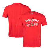 Detroit Red Wings Levelwear Richmond Ice Wall T-Shirt - Red - NHL