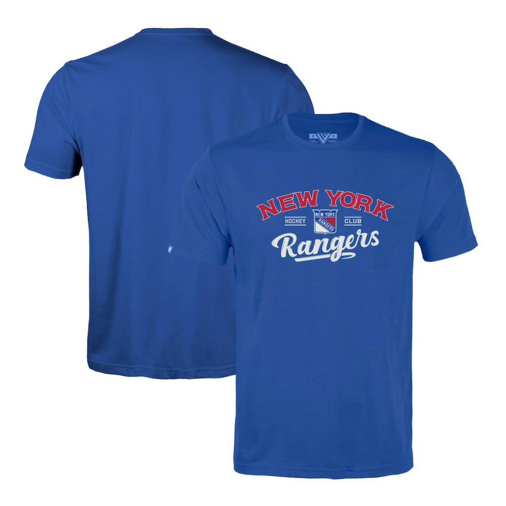 New York Rangers Levelwear Richmond Ice Wall T-Shirt - Blue - NHL