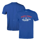 New York Rangers Levelwear Richmond Ice Wall T-Shirt - Blue - NHL