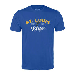 St. Louis Blues Levelwear Richmond Ice Wall T-Shirt - Blue - NHL