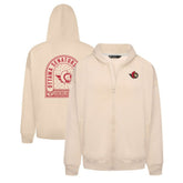 Ottawa Senators Levelwear Uphill Stained Glass Full-Zip Hoodie Jacket - Khaki - NHL