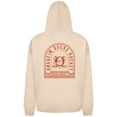 Anaheim Ducks Levelwear Uphill Stained Glass Full-Zip Hoodie Jacket - Khaki - NHL