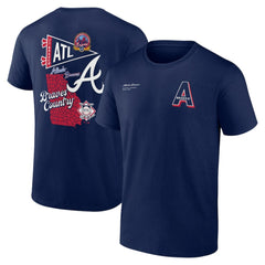 Atlanta Braves Split Zone T-Shirt - MLB