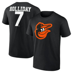 Jackson Holliday Baltimore Orioles Icon Player Name &Number T-Shirt - MLB