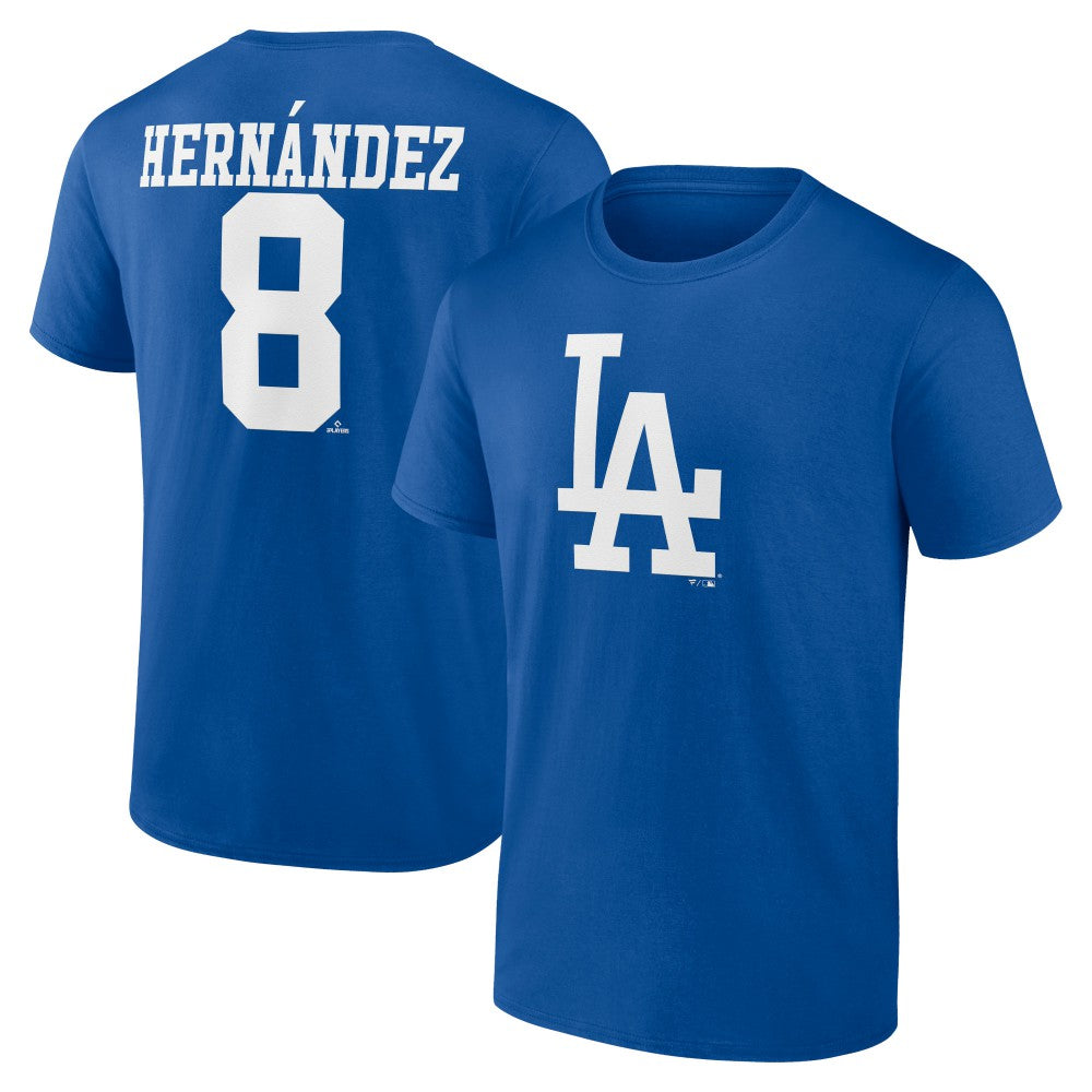 Enrique Hernandez Los Angeles Dodgers Icon Player Name & Number T-Shirt - MLB