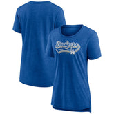 Los Angeles Dodgers Women's League Leader Tri-Blend T-Shirt - MLB