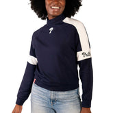 Philadelphia Phillies Lusso Women's Monica Pullover Sweatshirt - MLB