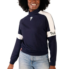Philadelphia Phillies Lusso Women's Monica Pullover Sweatshirt - MLB