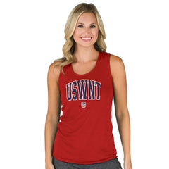 USWNT Concepts Sport Women's Marathon Racerback Scoop Neck Tank Top Red - FIFA World CUP