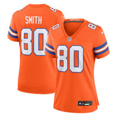 Rod Smith Denver Broncos Women's Mile High Collection 1977 Throwback Retired Player Game Jersey Orange | Nike for Sale