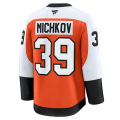 Matvei Michkov Philadelphia Flyers Fanatics Home Premium Jersey - Orange - NHL
