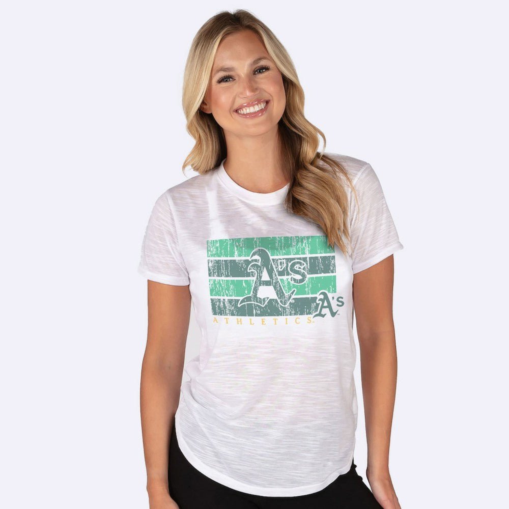 Oakland Athletics Concepts Sport Women's Infuse Knit Top - MLB