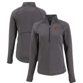Baltimore Orioles Cutter & Buck Women's Peshastin Eco Fleece Recycled Raglan Half-Zip Top - MLB