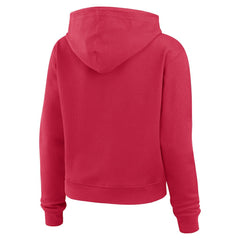 Arizona Cardinals WEAR by Erin Andrews Women's Plus Size Waffle Hoodie Pullover Top Cardinal | NFL