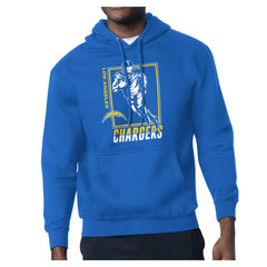 Los Angeles Chargers Starter Player Grid Pullover Hoodie Powder Blue | NFL