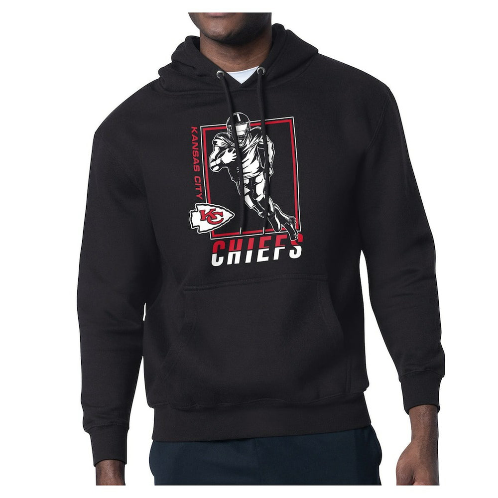 Kansas City Chiefs Starter Player Grid Pullover Hoodie Black | NFL