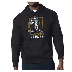 Baltimore Ravens Starter Player Grid Pullover Hoodie Black | NFL