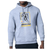 Pittsburgh Steelers Starter Player Grid Pullover Hoodie Heather Gray | NFL