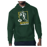 Green Bay Packers Starter Player Grid Pullover Hoodie Green | NFL