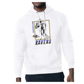 Baltimore Ravens Starter Player Grid Pullover Hoodie White | NFL
