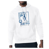 Indianapolis Colts Starter Player Grid Pullover Hoodie White | NFL