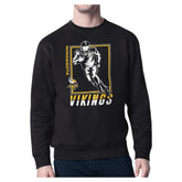Minnesota Vikings Starter Player Grid Pullover Sweatshirt Black | NFL
